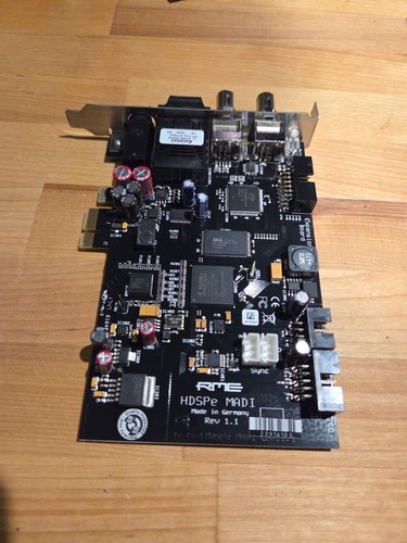 Rme hdspe madi card rev - hdspe, 1.1