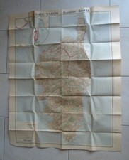 ANCIENNE CARTE ROUTIERE TARIDE