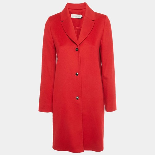 Manteau feutre rouge - en,