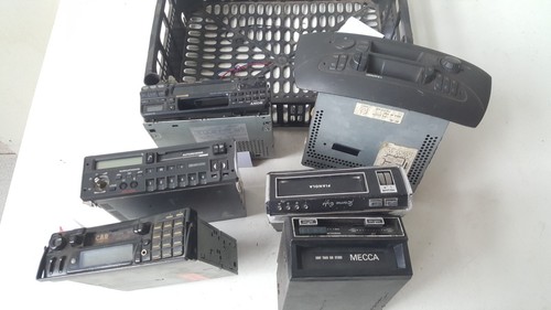 Lot stock car - lot, radio