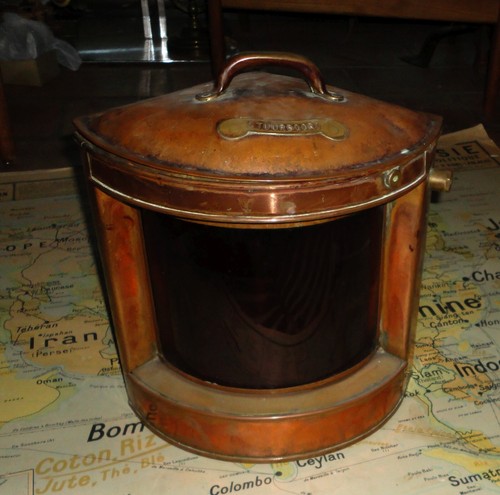 Lampe ancienne bateau - lampe,