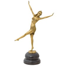 Sculpture en bronze danseuse