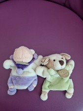 2 Marionnettes De Doigt Doudou