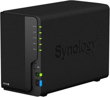 Synology DS220+ 8To NAS 2 Baies avec 2 x Disques Durs WD Red de 4To