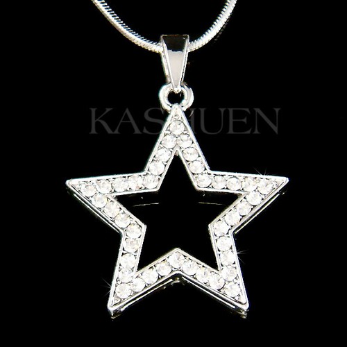 Collier céleste cristal - céleste,