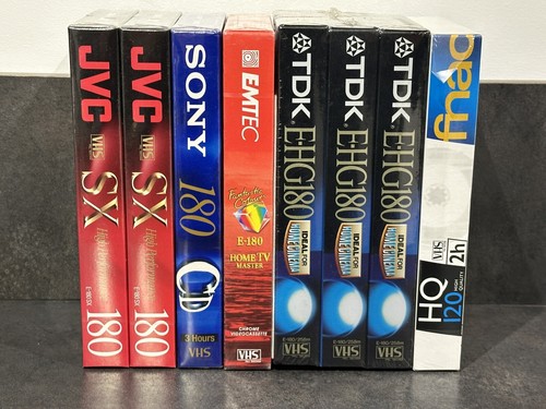 Lot cassettes vierges vhs - vierges,