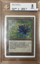 BGS 8 MTG 1993 Black Lotus R A Unlimited Vintage Magic : The Gathering English