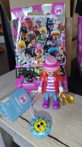 Figurine fille clown playmobil - clown,