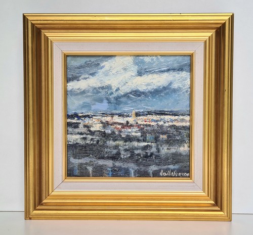 Tableau huile sur - , toile