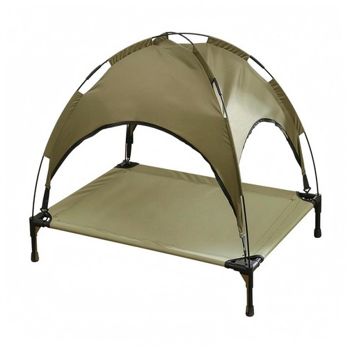 Lit canin auvent ouvert - lit,