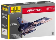 Heller 80303" Mirage 2000C Model Kit, 1:72 Scale