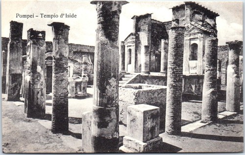 Italie pompei carte postale - italie,