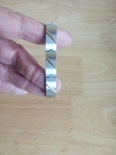 Bracelet gourmette Albanu Acier et long 18 cm largeur 10 m