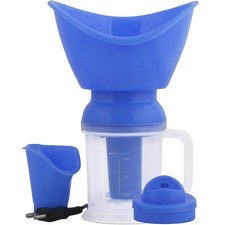 Steam Nose Steamer Cough Steamer Buse Inhalateur Nez 3 en 1, Bleu, 1 pièce
