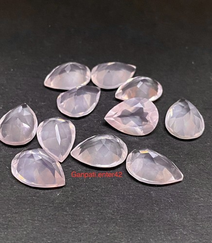 Naturel rose quartz - rose, à