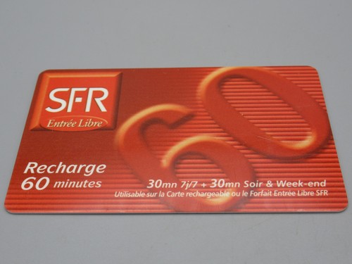 Carte téléphonique recharge - carte,