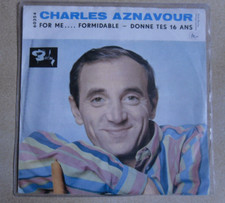 SP 45 TOURS CHARLES AZNAVOUR