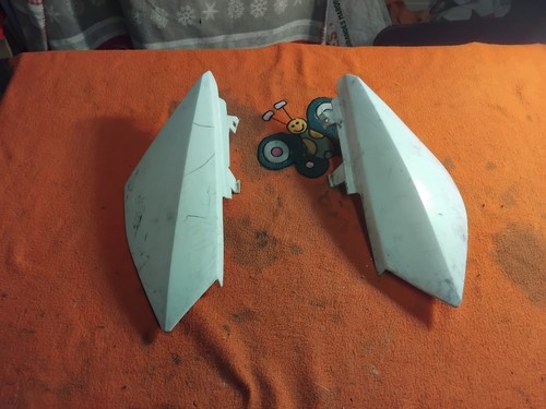 Carénage arrière moto dirt