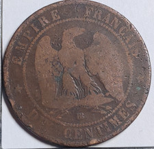 10 centimes 1855 BB Napoleon III France - 369554