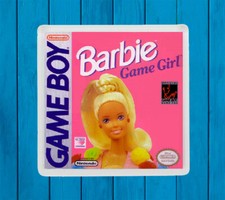 Barbie Game Fille Nintendo Game Boy Frigo Magnétique Iman