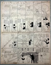 WINSOR McCAY LITTLE NEMO IN SLUMBERLAND FAC SIMILÉ PLANCHE ORIGINALE 1910