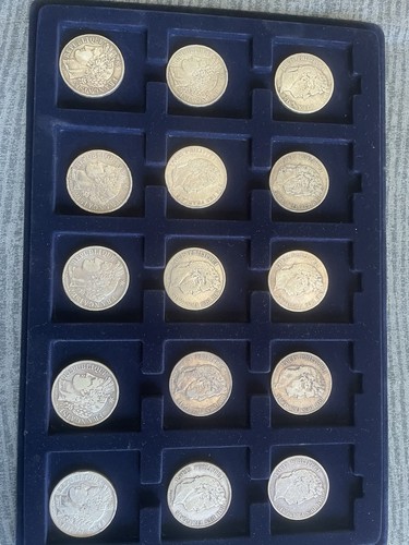 Lot pièces argent - 31,