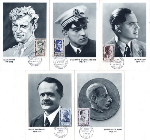 1100 fdc 5 cartes - 1100/04+,