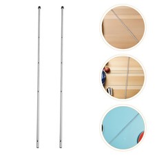  Lot de 2 tiges de baby-foot de bureau – Tige de rechange avec embout en