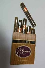 Ancienne Boite de 5 cigares Algériennes RARE elmamoun année 1978