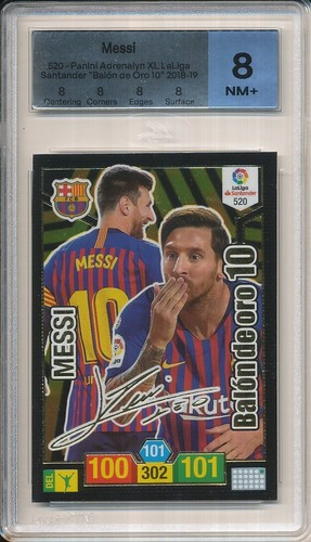 Card 520 messi - #520, oro