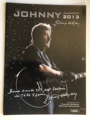 Johnny hallyday calendrier - johnny,