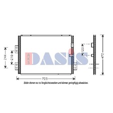AKS DASIS Condensateur