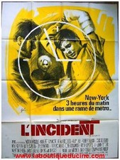 L'INCIDENT Affiche Cinéma / Movie Poster LARRY PEERCE ARNOLD BANNARD GRINSSON
