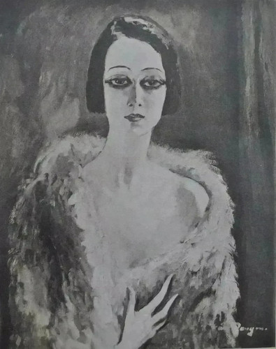 Kees van dongen femme au - dongen, :