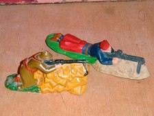 JRD - MILITAIRES SPAHI ET MITRAILLEUR 