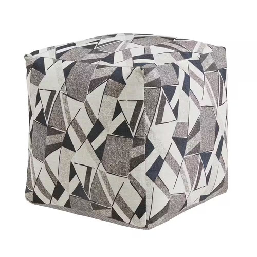 Blue and grey tone geometric - grey,