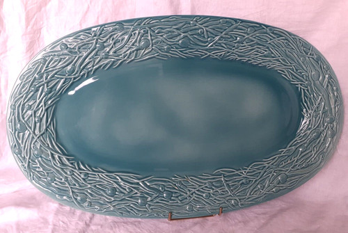 Grand plat ovale - , poisson