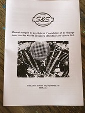 manuel Français de réglage des tiges de Culbuteur Harley Davidson Tout Model