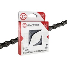 Chaine Vélo électrique VAE 10 vitesses 138 maillons CLARKS