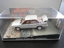 MASERATI Biturbo Permis de Tuer James Bond IXO Editions Fabbri
