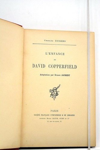 Livre ancien dickens enfance - ancien,