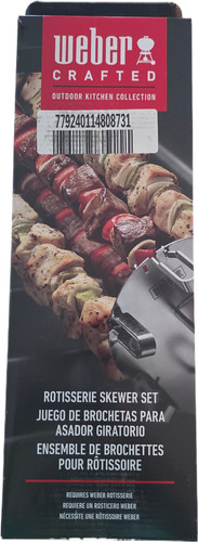 Weber rotisserie skewer - weber,