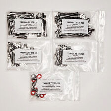 YAMAHA TY 125 175 1975-1991 Kit vis BTR inox moteur complet TY125 TY175