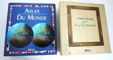 Lot 2 Classeur Editions Atlas Chefs-D'Oeuvre des Impressionnistes ATLAS du MONDE