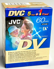 Lot of 6 JVC MiniDV Digital