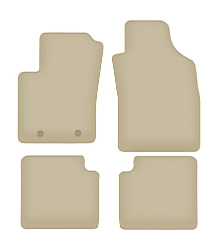 Tapis sol velours beige - tapis, en