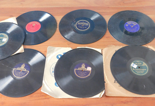Lot disque gramophone rio - gramophone,