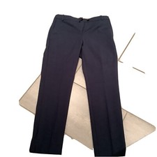 Pantalon Gabardine Bleu Marine Taille 40 Neuf