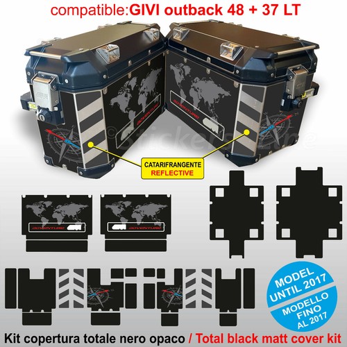Adhésifs valises givi trekker - adhésifs,