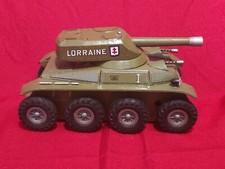 JOUSTRA TANK CHAR  en tôle LE LORRAINE